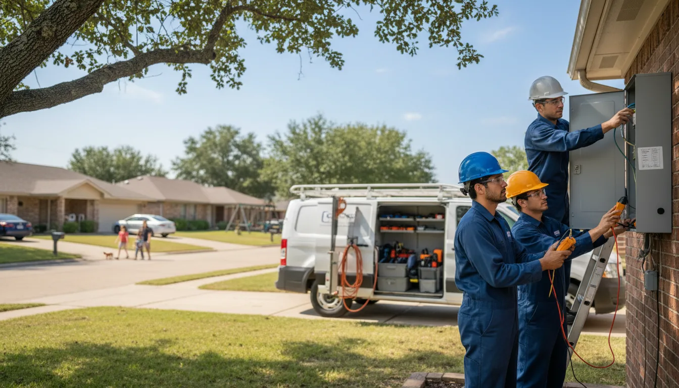 Certified electrician providing emergency electrical services in Pollock, ID